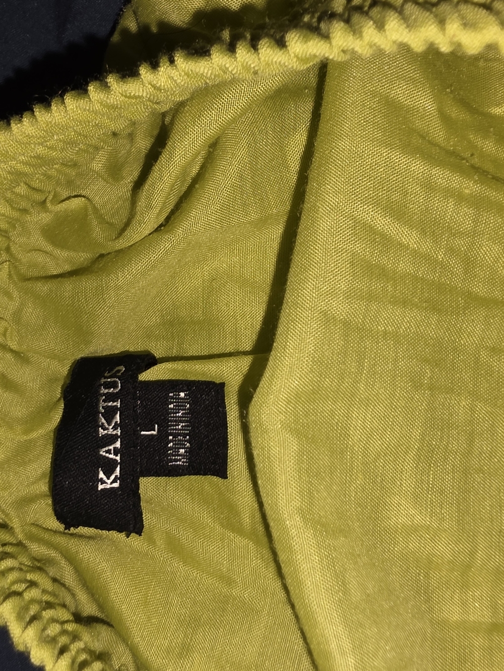 Kaktus Neon Lime Sleeveless Top